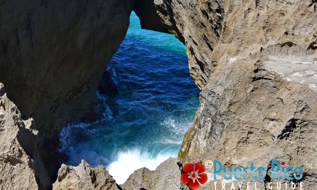 Pozo de Jacinto “Jacinto’s Well” – Isabela, Puerto Rico <BR>Oceanside Pit Cave