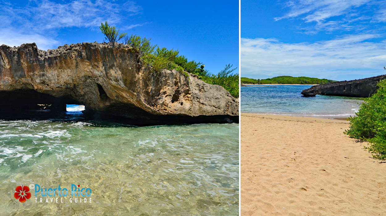 Playa Las Golondrinas - Manati - Puerto Rico North Coast Beaches