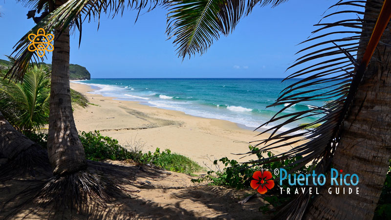 A Romantic secluded beach in Puerto Rico